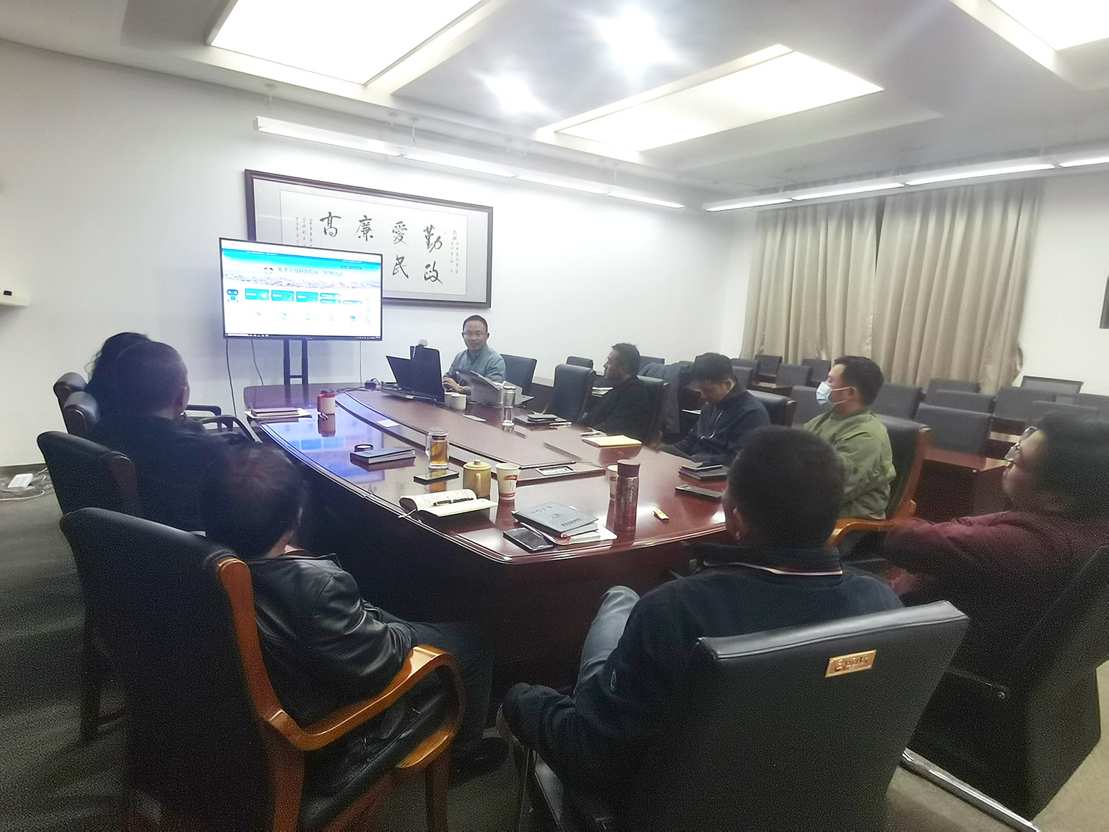 应云南省信访局邀请,公司为省信访局领导演示数字“阳光信访”信息系统